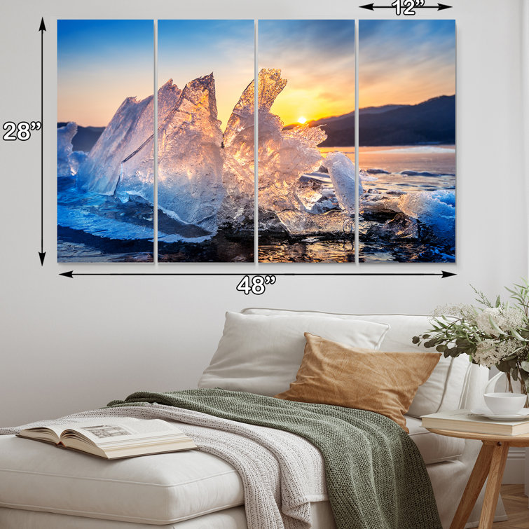 Latitude Run® Icy Alaskan Wilderness I 4 Pieces Wayfair